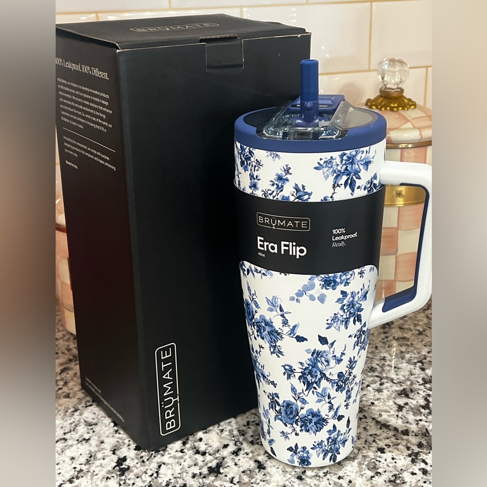 BRAND NEW LIMITED EDITION BruMate Era Flip 40oz, Sorrento